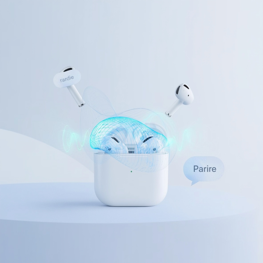 Apple Intelligence AI enabling live translation on AirPods shown at WWDC 2025

