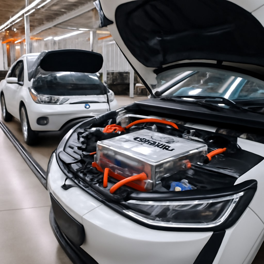 Lear Co EV technology pivot showing growth potential in electric vehicles."
