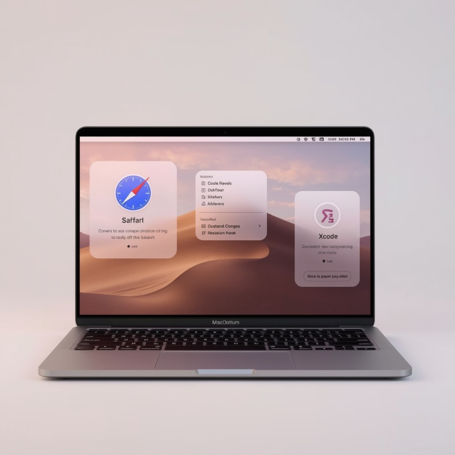 macOS 15 with Solarium UI Design and Apple Intelligence AI integration